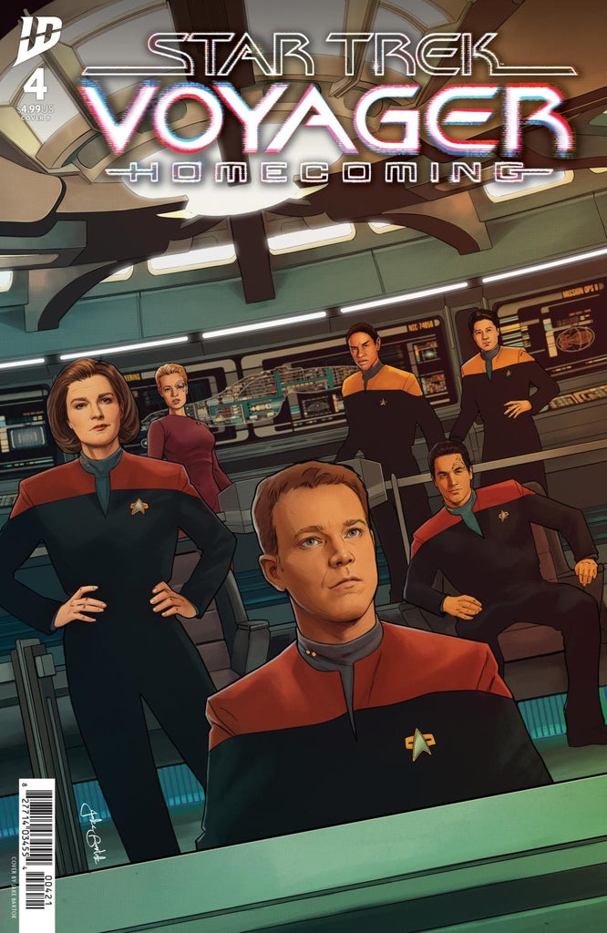 STAR TREK VOYAGER--HOMECOMING #4 VAR B BARTOK CVR B