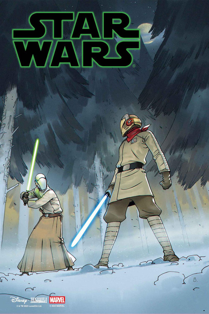 STAR WARS #8 BENGAL LUKE SKYWALKER AND LEIA ORGANA JEDI KNIGHTS VAR CVR C