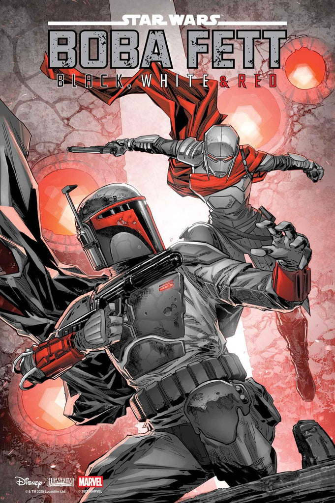 STAR WARS BOBA FETT - BLACK WHITE AND RED #4 CVR A
