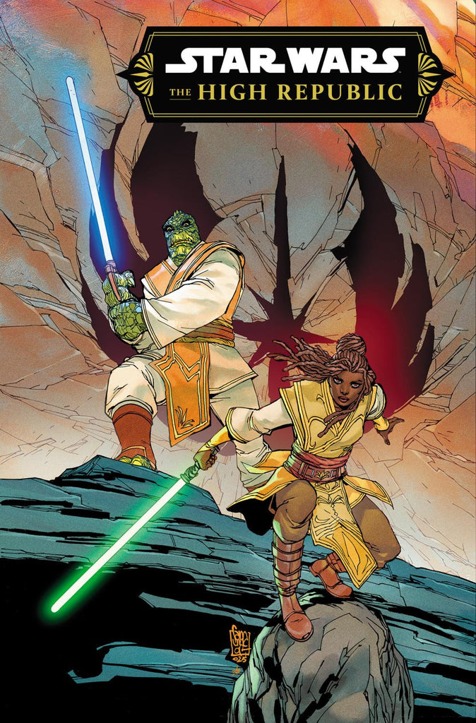 STAR WARS THE HIGH REPUBLIC PHASE III - TRIALS OF THE JEDI OMNIBUS CAMUNCOLI COVER DM ONLY HC