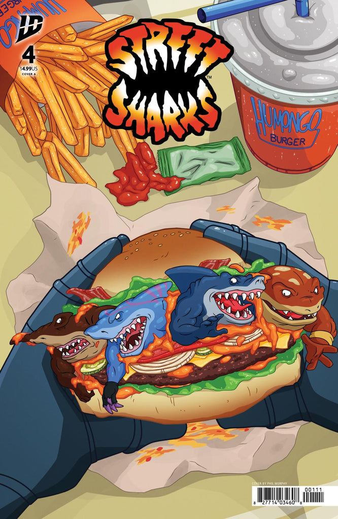 STREET SHARKS #4 COVER A MURPHY CVR A