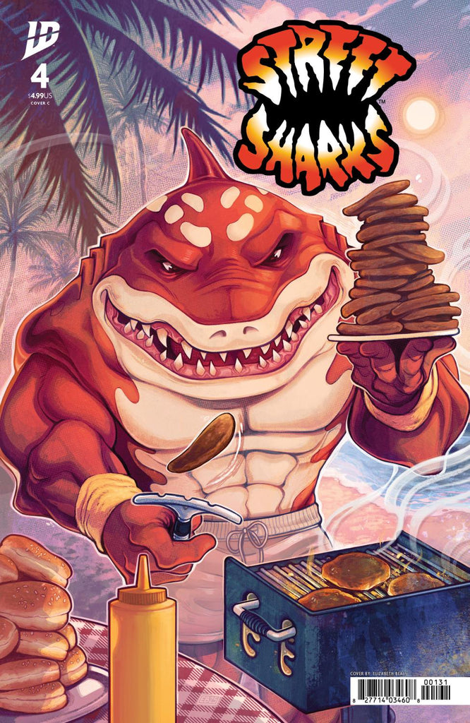 STREET SHARKS #4 VAR C BEALS CVR C