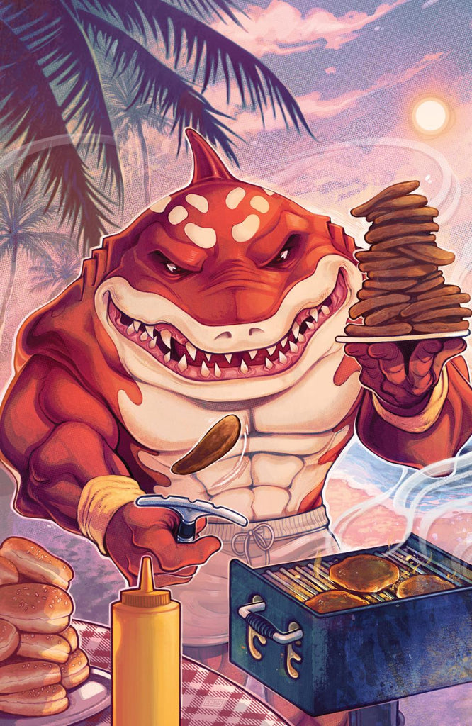 STREET SHARKS #4 VAR RI 10 BEALS FULL ART CVR D 1:10 INCV 1:10 INCV