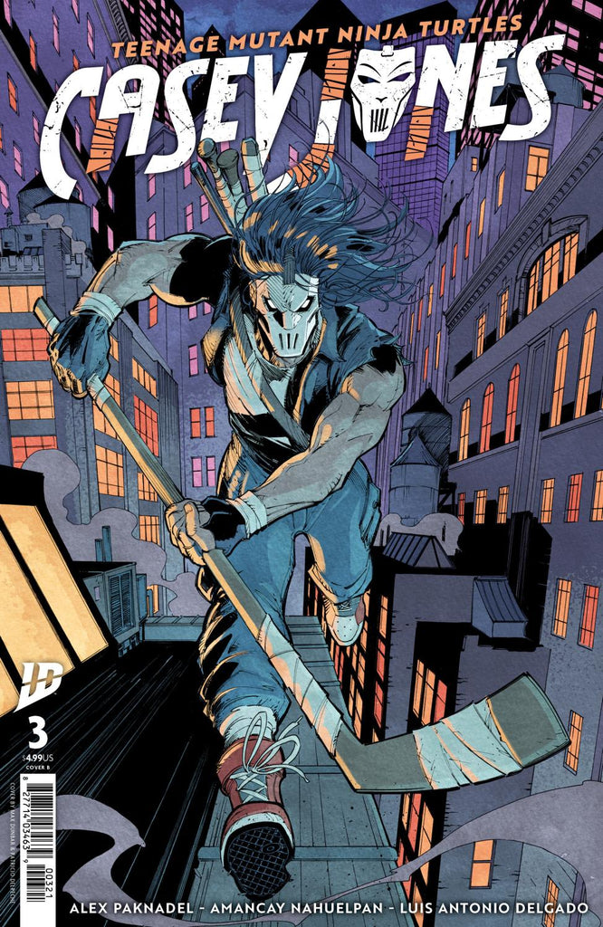 TEENAGE MUTANT NINJA TURTLES CASEY JONES #3 VAR B DUNBAR CVR B