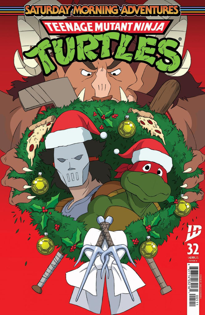 TEENAGE MUTANT NINJA TURTLES SATURDAY MORNING ADVENTURES #32 COVER A SCHOENING CVR A