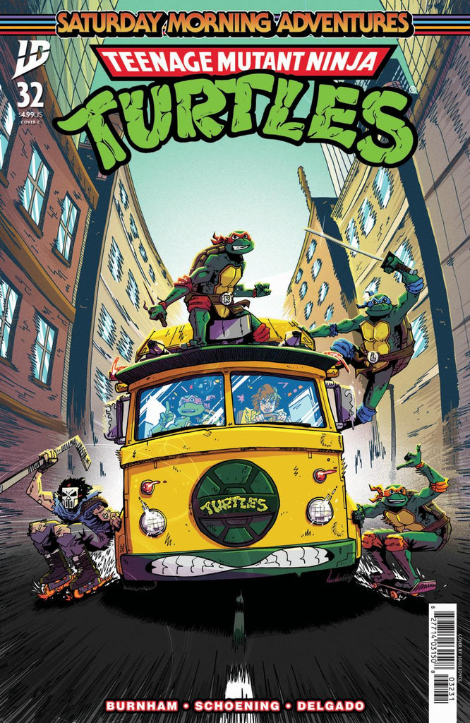 TEENAGE MUTANT NINJA TURTLES SATURDAY MORNING ADVENTURES #32 VAR C JOYCE CVR C