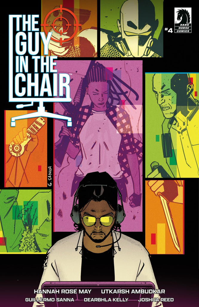 THE GUY IN THE CHAIR #4 CVR A GUILLERMO SANNA