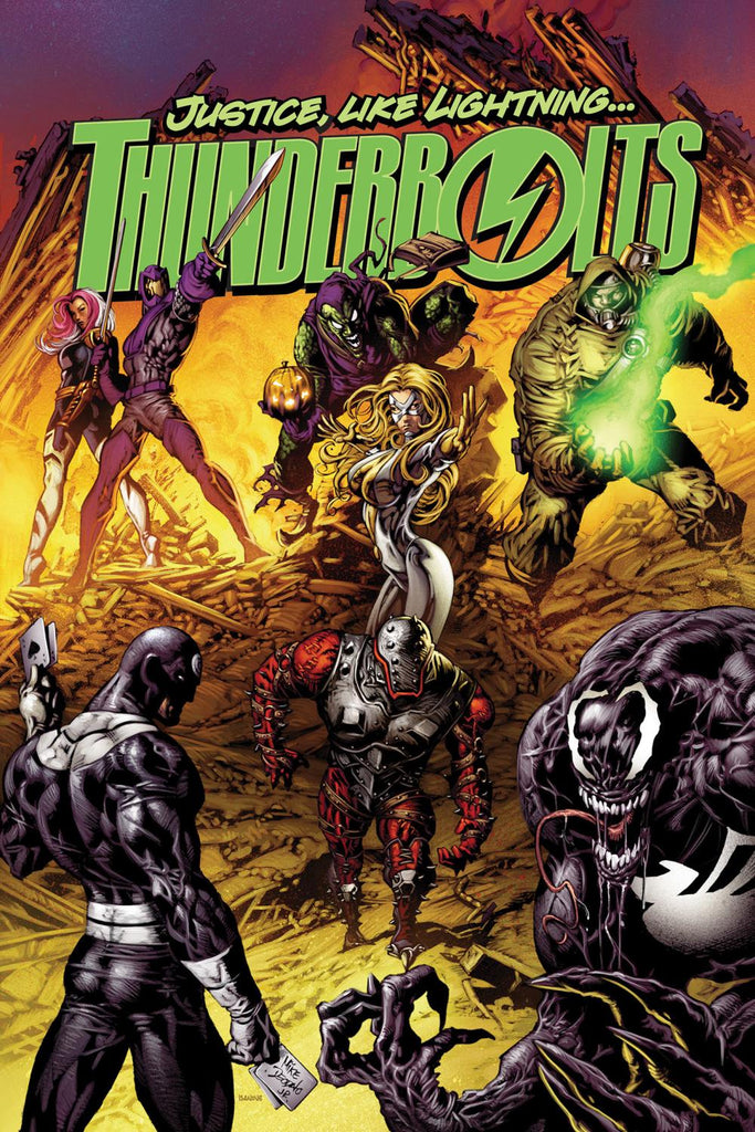 THUNDERBOLTS DARK REIGN OMNIBUS MIKE DEODATO JR COVER DM ONLY HC