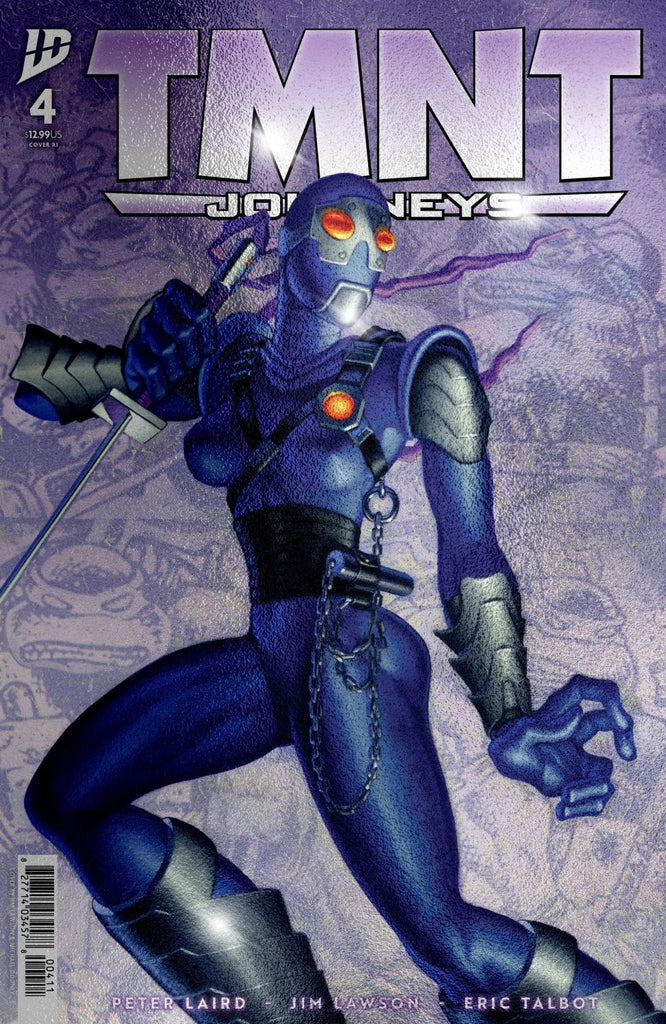 TMNT JOURNEYS #4 VAR RI 10 FOIL DOONEY AND LAWSON CVR C 1:10 INCV 1:10 INCV