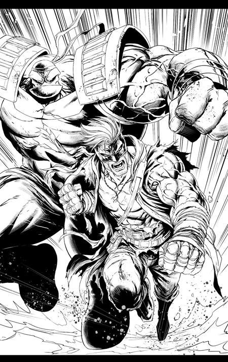FINAL BOSS #1 CVR J TYLER KIRKHAM YOUNGBLOOD TEAM UP BW VIRGIN VAR