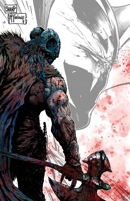 SPAWN THE DARK AGES #1 CVR E INC 1:250 LIAM SHARP AND TODD MCFARLANE VAR OF 6 1:250 INCV