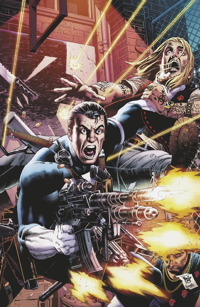 PUNISHER RED BAND #2 PAULO SIQUEIRA RATIO VIRGIN 2ND PRINTING VAR POLYBAGGED 1:25 INCV 1:25 INCV