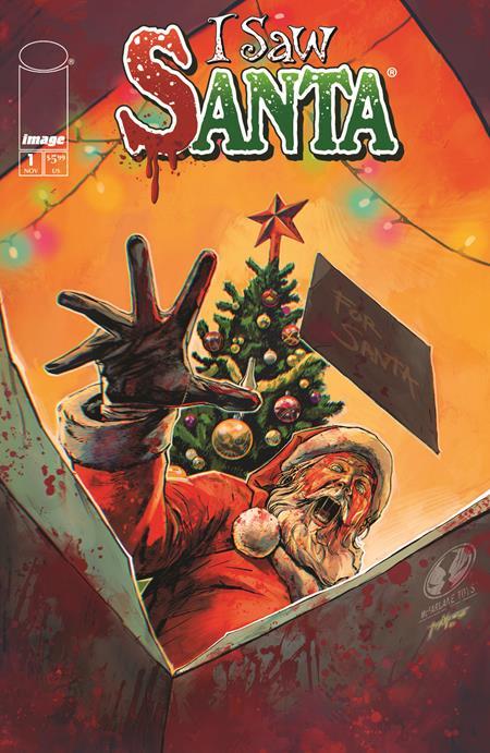 I SAW SANTA A SPAWN UNIVERSE CHRISTMAS STORY #1 CVR C TODOR HRISTOV VAR OF 2