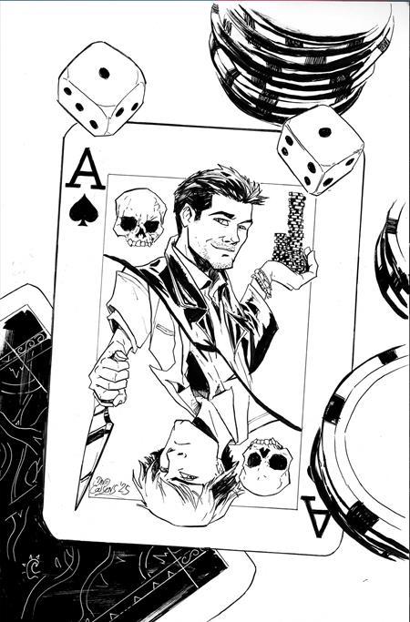 SUPERNATURAL #2 CVR L INC 1:11 DAVID COUSENS LINE ART VIRGIN FOC BONUS VAR 1:11 INCV