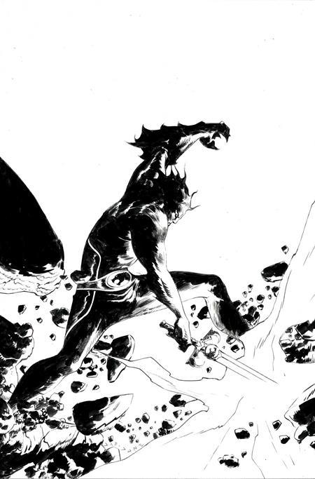 THUNDERCATS #21 CVR N INC 1:7 JAE LEE LINE ART VIRGIN FOC BONUS VAR 1:7 INCV