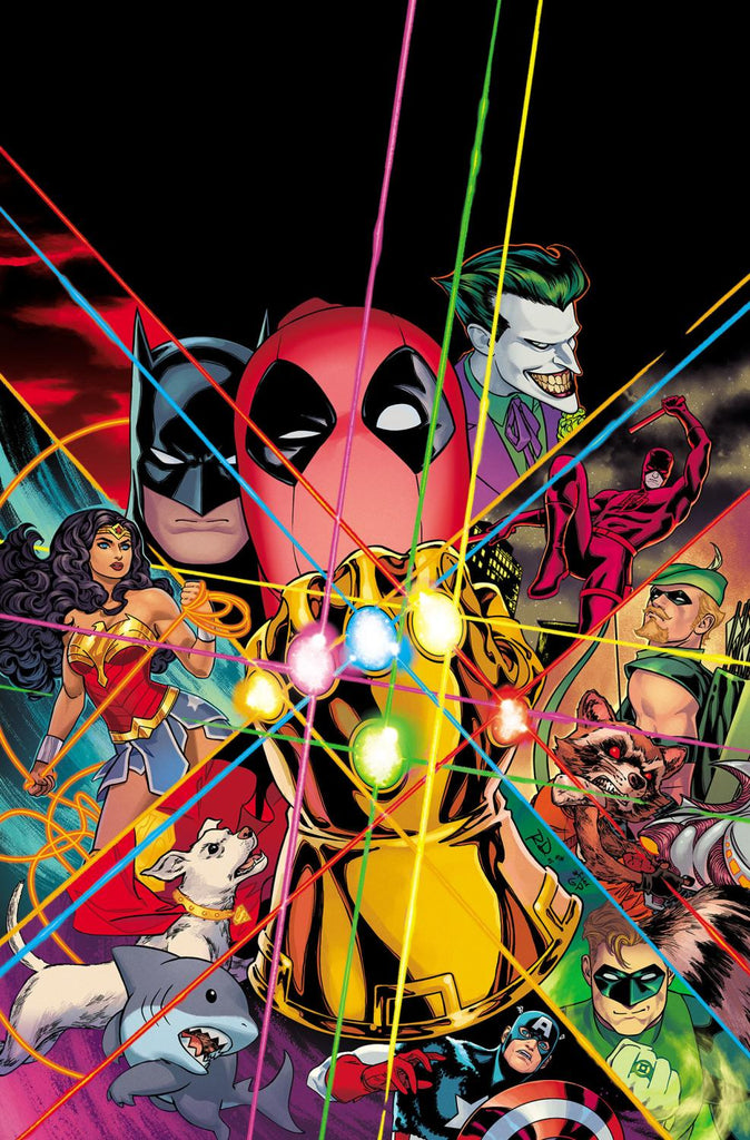 MARVEL DC DEADPOOL BATMAN #1 RUSSELL DAUTERMAN RATIO VIRGIN 3RD PRINTING VAR 1:25 INCV 1:25 INCV