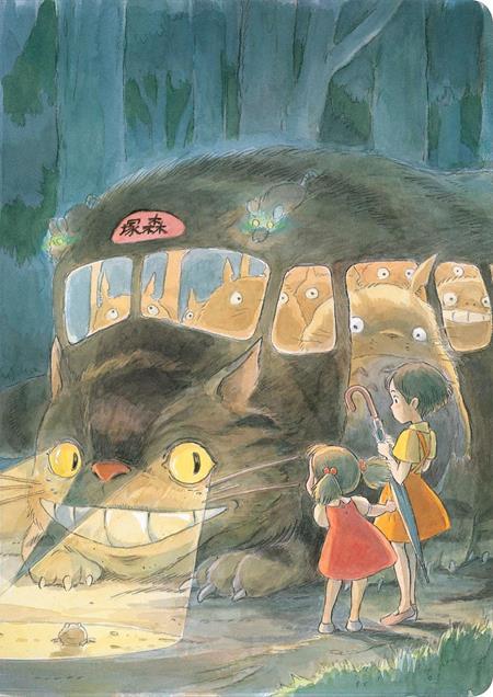 STUDIO GHIBLI MY NEIGHBOR TOTORO JOURNAL TP LETS RIDE THE CAT BUS