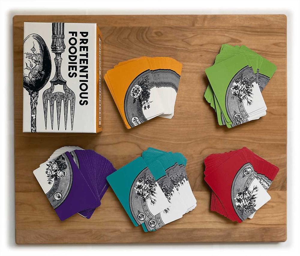 Pretentious Foodies: The Card Game