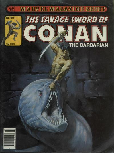 The Savage Sword of Conan 1974 #61 - back issue - $4.00