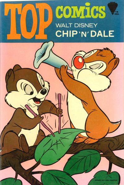 Top Comics Walt Disney Chip 'n' Dale 1967 #1 - back issue - $6.00