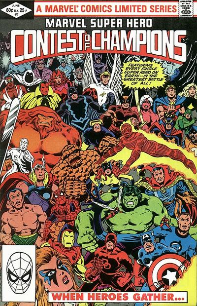 Marvel Super Hero Contest of Champions 1982 #1 Direct ed. - back issue - $25.00