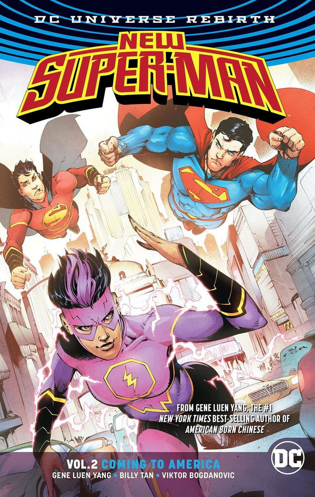 New Super Man TPB Volume 02 Coming To America (Rebirth)