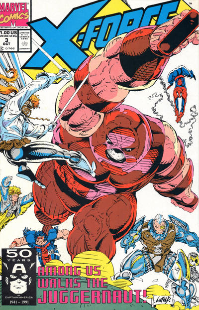 X-Force 1991 #3 Direct ed. - back issue - $5.00