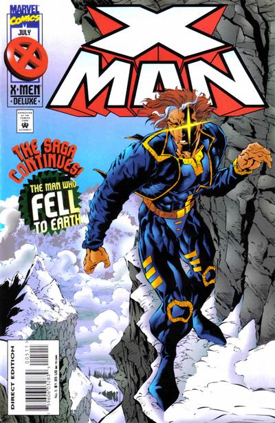 X-Man 1995 #5 Direct Edition - back issue - $4.00