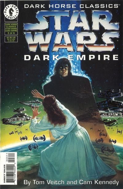 Dark Horse Classics - Star Wars: Dark Empire 1997 #3 - back issue - $8.00