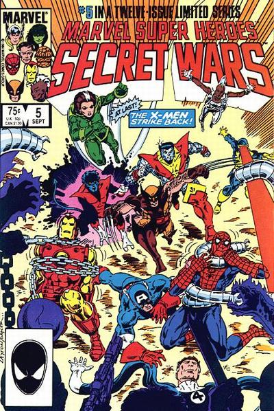 Marvel Super-Heroes Secret Wars 1984 #5 Direct ed. - back issue - $8.00