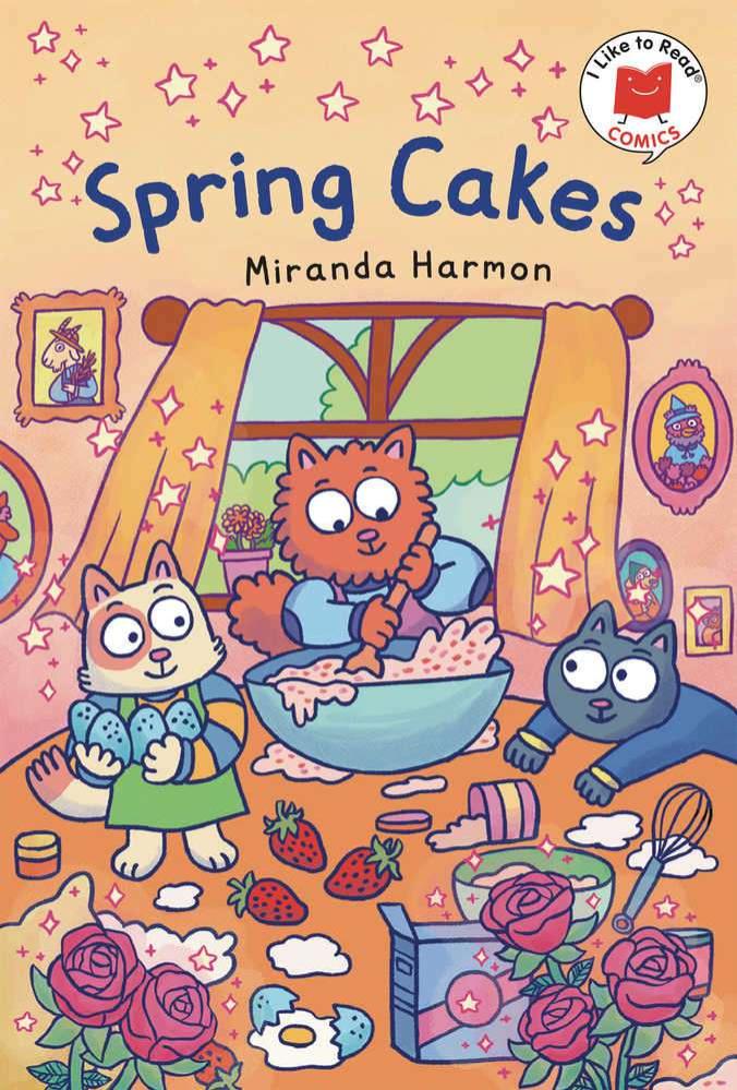 I Like To Read Comics Graphic Novel Spring Cakes (Hardcover)