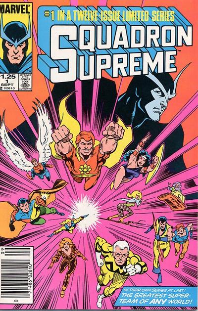Squadron Supreme 1985 #1 Newsstand ed. - back issue - $5.00