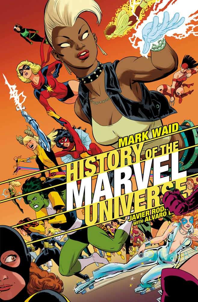 History Marvel Universe TPB Rodriguez Direct Market Variant