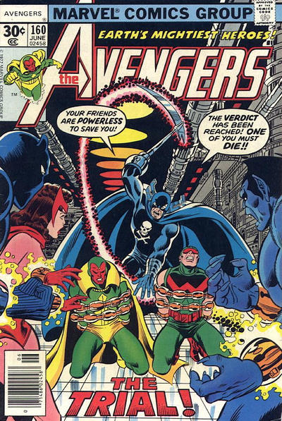 The Avengers 1963 #160 30¢ - back issue - $8.00