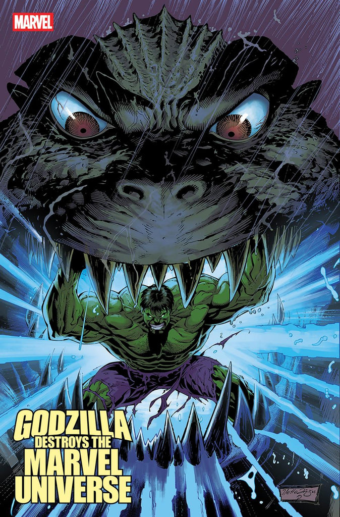 GODZILLA DESTROYS THE MARVEL UNIVERSE #4 NETHO DIAZ VAR 1:25 INCV